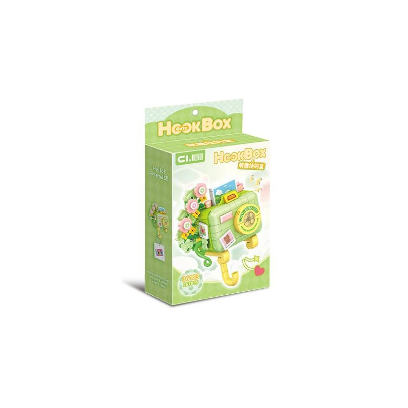 toy generation 36123 HookBox Xếp hình lắp ráp ghép mô hình Hộp móc dễ thương: móc treo máy ảnh