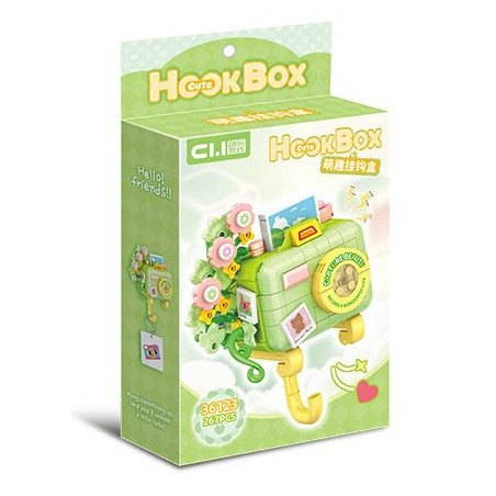 toy generation 36123 HookBox Xếp hình lắp ráp ghép mô hình Hộp móc dễ thương: móc treo máy ảnh