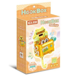 toy generation 36125 HookBox Xếp hình lắp ráp ghép mô hình Hộp móc dễ thương: móc máy đập chuột