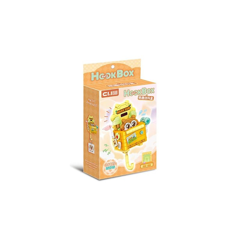 toy generation 36125 HookBox Xếp hình lắp ráp ghép mô hình Hộp móc dễ thương: móc máy đập chuột
