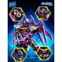 SEMBO 900040 Iron Saga Xếp hình lắp ráp ghép mô hình Mobile Sentai Battle Tianchen Bom hạng 1 Con người