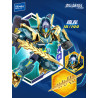 SEMBO 900040 Iron Saga Xếp hình lắp ráp ghép mô hình Mobile Sentai Battle Tianchen Bom hạng 1 Con người
