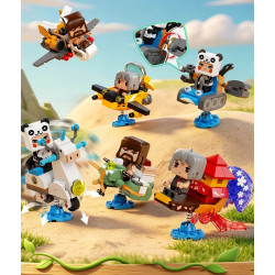 Forange FC2306 Xếp hình lắp ráp ghép mô hình Mini World: Fun Shake 6 mô hình