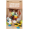Forange FC2306 Xếp hình lắp ráp ghép mô hình Mini World: Fun Shake 6 mô hình