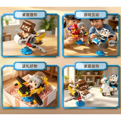 Forange FC2306 Xếp hình lắp ráp ghép mô hình Mini World: Fun Shake 6 mô hình