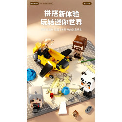 Forange FC2306 Xếp hình lắp ráp ghép mô hình Mini World: Fun Shake 6 mô hình