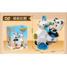 Forange FC2306 Xếp hình lắp ráp ghép mô hình Mini World: Fun Shake 6 mô hình