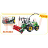 Forange FC9212 Harvester Xếp hình lắp ráp ghép mô hình Máy thu hoạch trang trại thủy lực