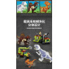 Forange FC3740 Xếp hình lắp ráp ghép mô hình Đội thám hiểm khoa học Spinosaurus vĩ đại