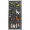 Forange FC3740 Xếp hình lắp ráp ghép mô hình Đội thám hiểm khoa học Spinosaurus vĩ đại