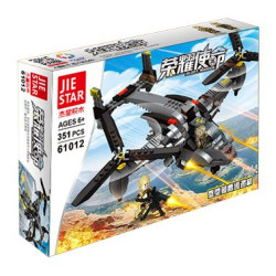 JIESTAR 61012 Xếp hình lắp ráp ghép mô hình Sứ mệnh vinh quang: Máy bay tuần tra Osprey thu nhỏ