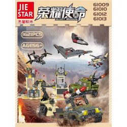 JIESTAR 61012 Xếp hình lắp ráp ghép mô hình Sứ mệnh vinh quang: Máy bay tuần tra Osprey thu nhỏ