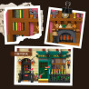 JIESTAR 59099 Sherlock Holmes Memorial Hall Xếp hình lắp ráp ghép mô hình Thăm đài tưởng niệm Sherlock Holmes 221B phố Baker