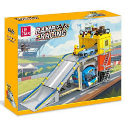 JIESTAR JJ9264 Ramp Racing Xếp hình lắp ráp ghép mô hình Đua đồi