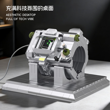 Xbert 66154 Xbert Boy Watch Charging Stand Xếp hình lắp ráp ghép mô hình Đế sạc đồng hồ thông minh (có thể đeo được)