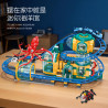 JIESTAR JJ9251 Ocean Base Xếp hình lắp ráp ghép mô hình Tàu lượn siêu tốc Ocean Base