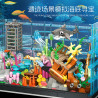 JIESTAR JJ9219 Fish Tank Diving Exploration Xếp hình lắp ráp ghép mô hình Lặn bể cá phiêu lưu