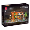 Xbert 89133 Holiday Modern Vilia Xếp hình lắp ráp ghép mô hình Biệt thự nghỉ dưỡng hiện đại