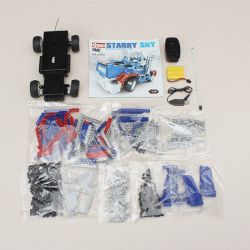 QIHUI 8006 non  XE ĐẦU KÉO XANH BIỂN bộ đồ chơi xếp lắp ráp ghép mô hình  STARRY SKY Kỹ Thuật Công Nghệ Cao Mô Hình Phương Tiện 448 khối