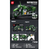 minGDi LEIBAO K2272 Xếp hình lắp ráp ghép mô hình xe máy MY-1200CC