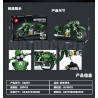 minGDi LEIBAO K2272 Xếp hình lắp ráp ghép mô hình xe máy MY-1200CC