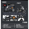 minGDi LEIBAO K2273 Xếp hình lắp ráp ghép mô hình xe máy HL-1868CC