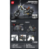 minGDi LEIBAO K2275 Xếp hình lắp ráp ghép mô hình xe máy BM-1600CC