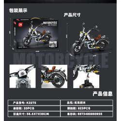 minGDi LEIBAO K2275 Xếp hình lắp ráp ghép mô hình xe máy BM-1600CC