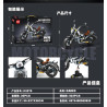 minGDi LEIBAO K2275 Xếp hình lắp ráp ghép mô hình xe máy BM-1600CC