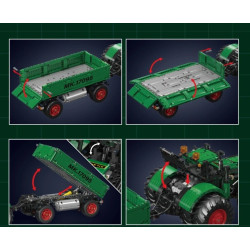 MouldKing 17095 Multi-Purpose Tractor Xếp hình lắp ráp ghép mô hình máy kéo đa năng