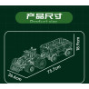 MouldKing 17095 Multi-Purpose Tractor Xếp hình lắp ráp ghép mô hình máy kéo đa năng
