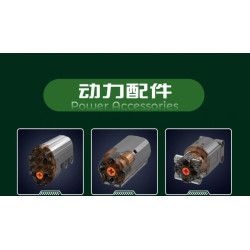 MouldKing 17095 Multi-Purpose Tractor Xếp hình lắp ráp ghép mô hình máy kéo đa năng
