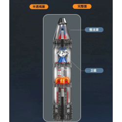 MouldKing 21077 Vessel Xếp hình lắp ráp ghép mô hình phi thuyền