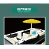 MouldKing 10197 Turquoise Yachts Xếp hình lắp ráp ghép mô hình du thuyền màu ngọc lam