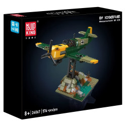MouldKing 24067 Messerschmitt BF 109 Xếp hình lắp ráp ghép mô hình tiêm kích BF 109