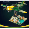 MouldKing 24067 Messerschmitt BF 109 Xếp hình lắp ráp ghép mô hình tiêm kích BF 109