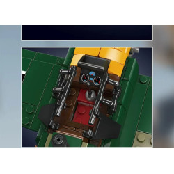 MouldKing 24067 Messerschmitt BF 109 Xếp hình lắp ráp ghép mô hình tiêm kích BF 109