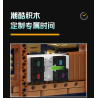 MouldKing 10180 Steampunk Cube Clock Xếp hình lắp ráp ghép mô hình Đồng hồ khối Rubik Steampunk