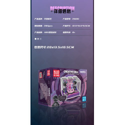 MouldKing 24041 Surprise Stage Xếp hình lắp ráp ghép mô hình Sự đa dạng của sự sáng tạo: Giai đoạn bất ngờ