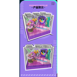 MouldKing 24042 Video Game Stage Xếp hình lắp ráp ghép mô hình Sự sáng tạo đa dạng: Sân khấu trò chơi điện tử