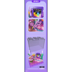 MouldKing 24042 Video Game Stage Xếp hình lắp ráp ghép mô hình Sự sáng tạo đa dạng: Sân khấu trò chơi điện tử