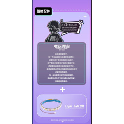 MouldKing 24042 Video Game Stage Xếp hình lắp ráp ghép mô hình Sự sáng tạo đa dạng: Sân khấu trò chơi điện tử