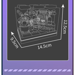 MouldKing 24042 Video Game Stage Xếp hình lắp ráp ghép mô hình Sự sáng tạo đa dạng: Sân khấu trò chơi điện tử