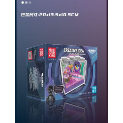 MouldKing 24042 Video Game Stage Xếp hình lắp ráp ghép mô hình Sự sáng tạo đa dạng: Sân khấu trò chơi điện tử
