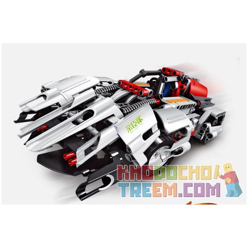 QIHUI 8009 non  CỖ XE LƯỠI ĐAO bộ đồ chơi xếp lắp ráp ghép mô hình  SHADOW SABER Kỹ Thuật Công Nghệ Cao Mô Hình Phương Tiện 408 khối