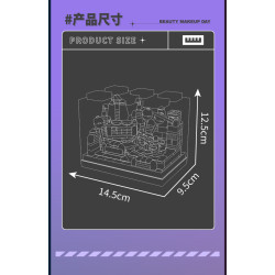 MouldKing 24043 Electronic Music Stage Xếp hình lắp ráp ghép mô hình Đa dạng sáng tạo: Sân khấu nhạc điện tử