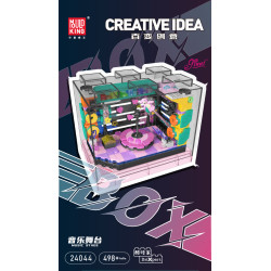 MouldKing 24044 Music Stage Xếp hình lắp ráp ghép mô hình Đa dạng sáng tạo: Sân khấu âm nhạc