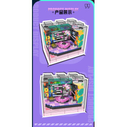 MouldKing 24044 Music Stage Xếp hình lắp ráp ghép mô hình Đa dạng sáng tạo: Sân khấu âm nhạc