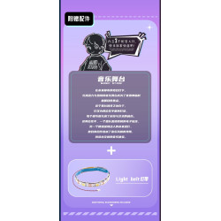 MouldKing 24044 Music Stage Xếp hình lắp ráp ghép mô hình Đa dạng sáng tạo: Sân khấu âm nhạc