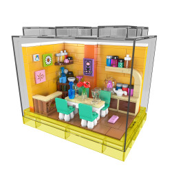 MouldKing 24046 Xếp hình lắp ráp ghép mô hình Sự sáng tạo đa dạng: nhà hàng HOME